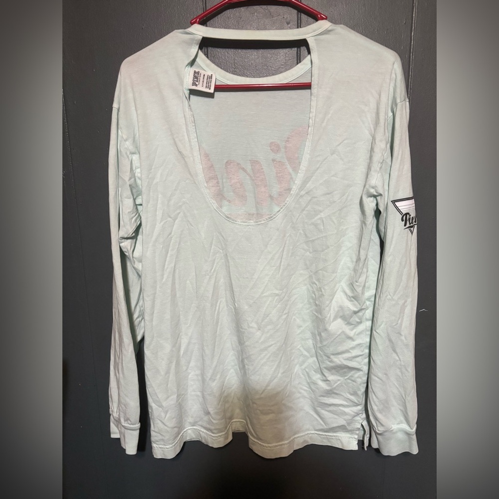 VS PINK LONG SLEEVE SHIRT - Picture 3 of 7